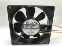 พัดลมอินเวอร์เตอร์ซันโย8025 109R0824H4D011 24V 0.07A 8CM,ของแท้2023 power amplifire fan พัดลมระบายอากาศ