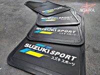 บังโคลนรถยนต์ ลาย SUZUKI SPORT (เฉพาะแผ่น 2คู่ หน้า-หลัง)