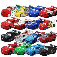 Pixar ชุดรถยนต์สะสม Nation Lightning Mcqueen โลหะผสมเหล็กหล่อสำหรับเด็กของเล่นของขวัญคริสต์มาสเพื่อการศึกษา