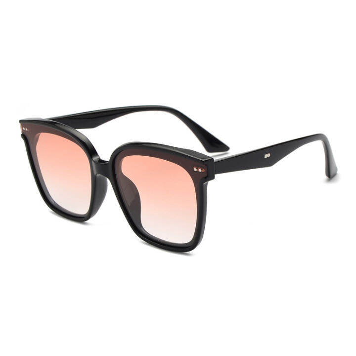 uv-400-protective-square-shape-tr90-polarized-sunglasses-black-frame-gradual-pink-lens-color-ps56003-c3