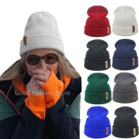 Unisex Solid Korean Acrylic Knitted Caps Hats Women Men Skullcap Warm Beanies Girl Autumn Winter Elastic Skullies Beanies Cap