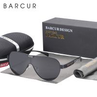 【hot】 BARCUR Man Sunglasses for Men Polarized Glasses Eyeglasses Eyewear Accessory ！