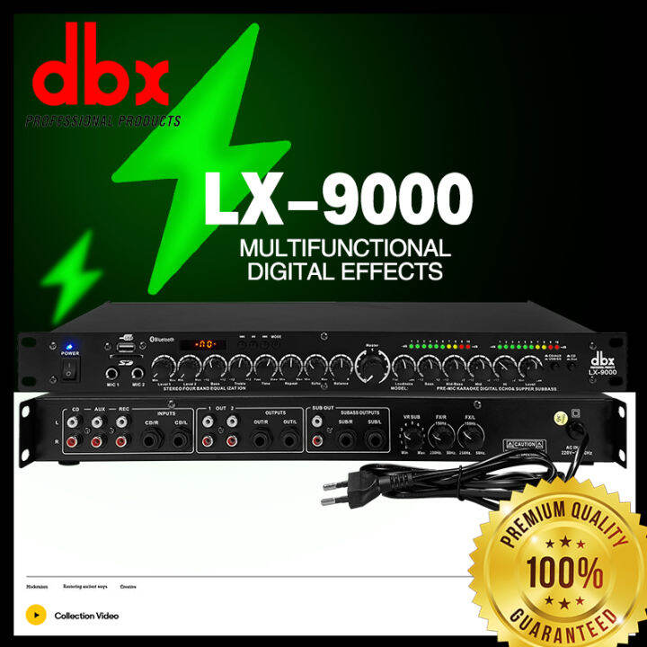 (ready stock) DBX LX9000 Professional audio vocal microphone Pre