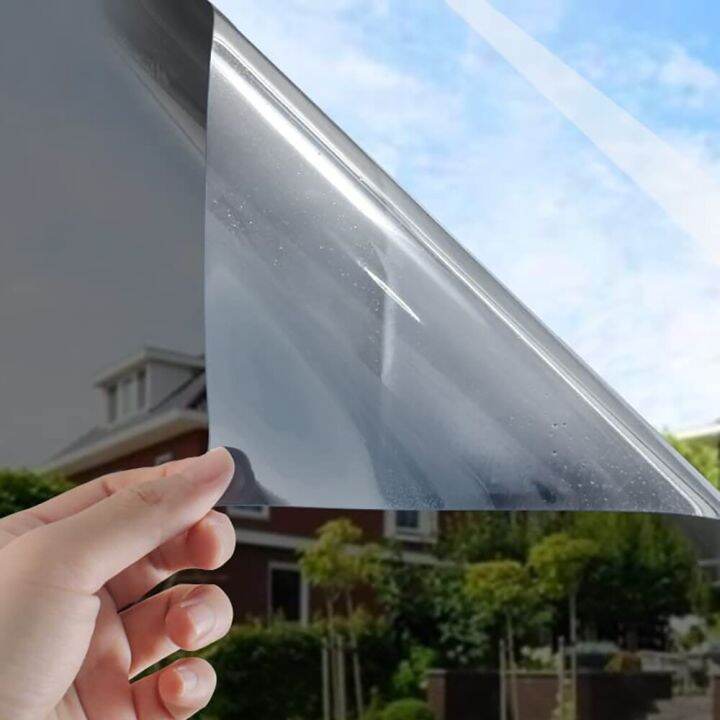 One Way Mirror Window Film Thermal Insulation Glass Vinyl Self Adhesive ...