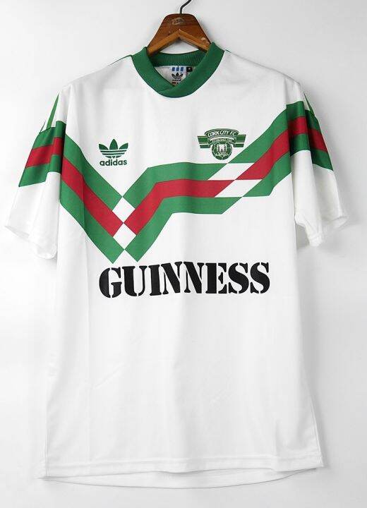 CORK CITY HOME WHITE 1989 1990 RETRO FOOTBALL SHIRT SOCCER JERSEY