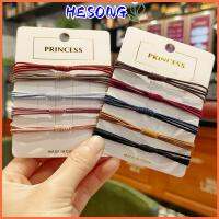 HESONG Random Color ใหม่ สาว เครื่องประดับผม แหวนติดผม เชือกผูกผม 4 in 1 ยืดหยุ่นสูง