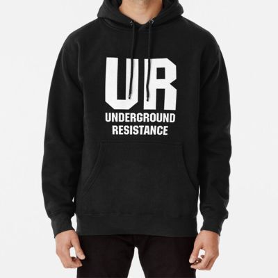 เสื้อมีฮู้ด2ตัว Underground Resistance เทคโนโรลโดคราฟท์สเตอร์ Ebm Nitzer 242ด้านหน้า Underworld Jeff Mills Robert Hood