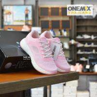 [ลิขสิทธิ์แท้] Onemix Rebound 58 - Pink รองเท้าวิ่ง ผู้หญิง รองรับออกกำลังกาย