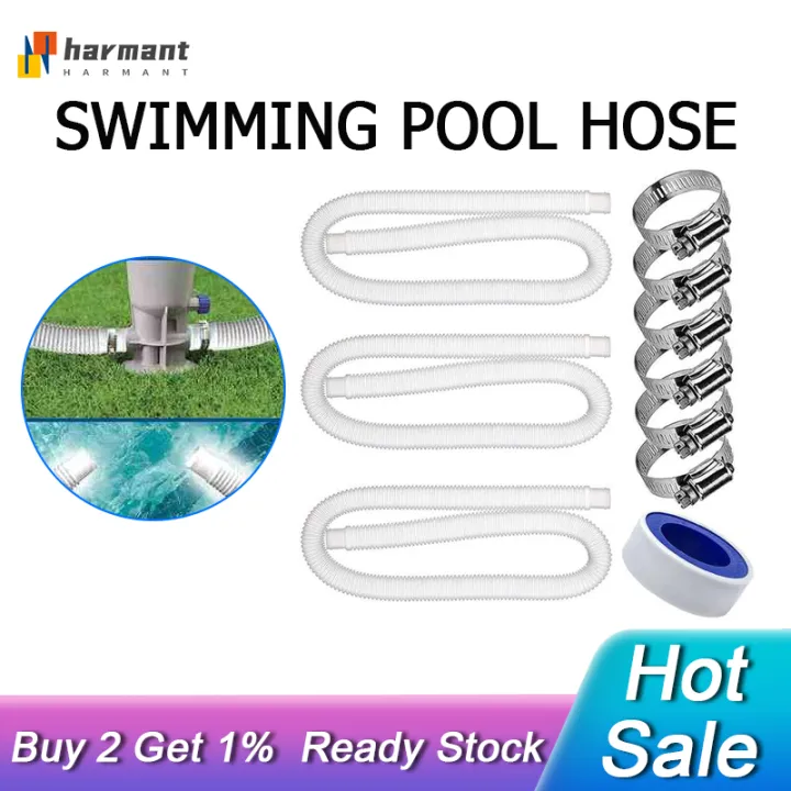 Swimming Pool Replacement Hose,1.25 inch Diameter 59 inch Long Filter
