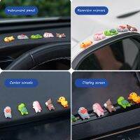 【jw】☏卍  Car Console Cartoon Resin Ornaments Rearview Mirror Decorations Electric Interior Supplies