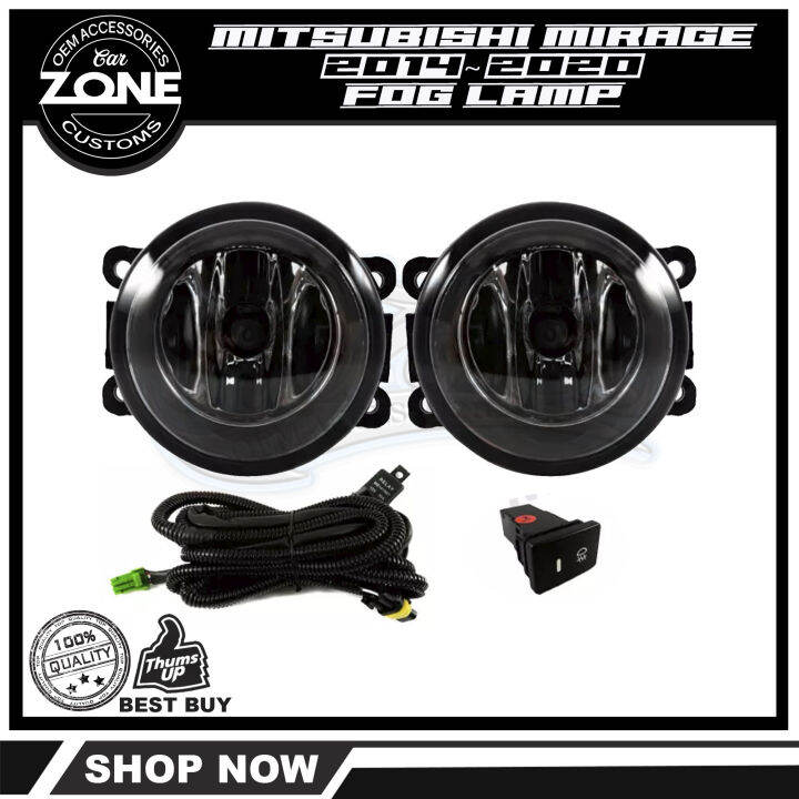 Mitsubishi Mirage G4 Sedan 20142020 Fog Light/ Fog Lamp Assembly Lazada PH