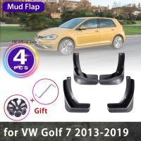 สำหรับ Volkswagen VW Golf 7 Mk7 VII 5G 2013 2014 2015 2016 2017 2018 2019รถบังโคลนอุปกรณ์เสริมบังโคลนแผ่นกันกระเซ็น