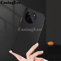 เคสสำหรับ Realme 11 4G กันกระแทกผิวด้านโปร่งใสขัดขอบนิ่มกรอบซิลิโคนเคสสำหรับ Realme 11 4G ใสแข็ง Realme 11 4G ฝาหลัง11 4G เคสมือถือ