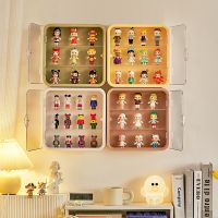 Wall Mounted Showcase Clear Acrylic Blind Box Figures Display Case Figures Display Stand Dust Proof Doll Toy Storage Box