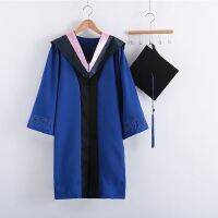 Bachelor graduation gown undergraduate class Cover a Uniform Dress College Student men Women Preppy Style Engineering Degree Master Doctor 12.29