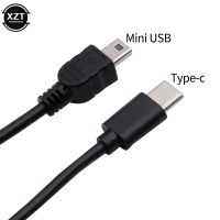 USB Tipe C 3.1 Laki-laki Ke USB Mini 5 Pin B Laki-laki Steker Konverter OTG Adaptor Memimpin Kabel Data untuk Macbook Mobile 30Cm