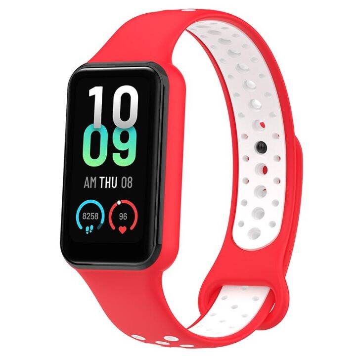 bandpro-silicone-strap-for-huami-amazfit-band-7-fashion-smartwatch-band-replacement-sports-bracelet-wristband-accessories-wall-stickers-decals