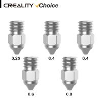 【LZ】❈❈  CREALITY-MK-ST 3D Printer Nozzle Kit Original Ender3 Series CR6 Series Ender5 Series 025mm 04mm 06mm 08mm 5pcs Set