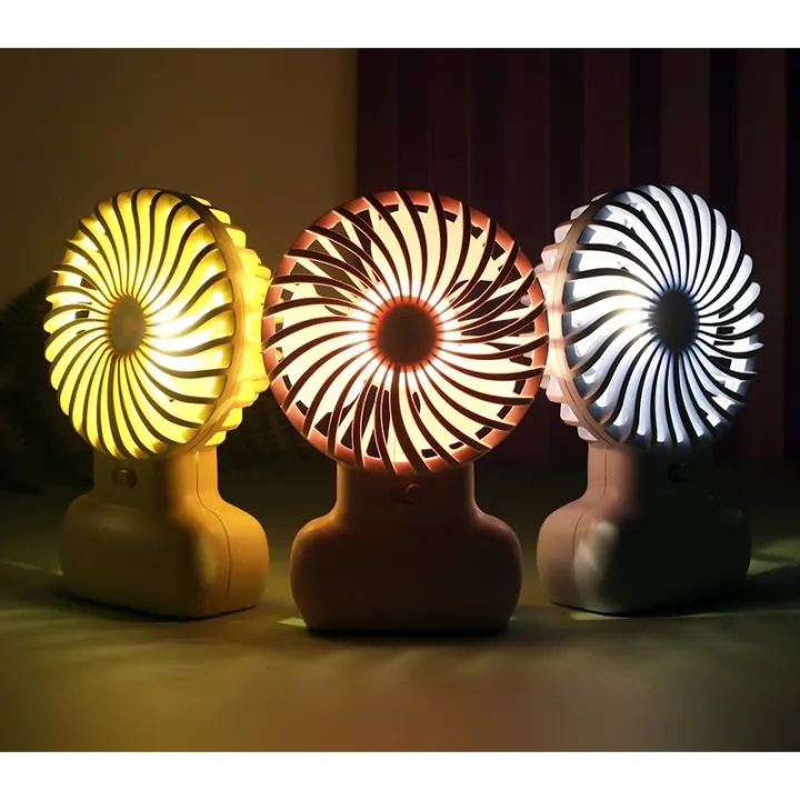Pocket fan HandHeld Rechargeable Portable bladeless fan usb leaf mini
