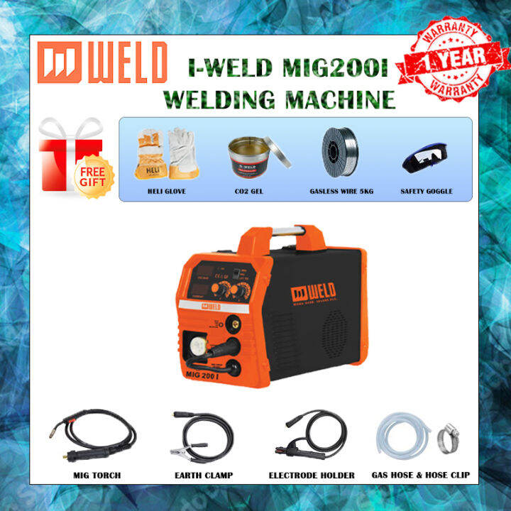 I-Weld MIG 200I MIG200I 3 In 1 MIG Welding Machine | Lazada