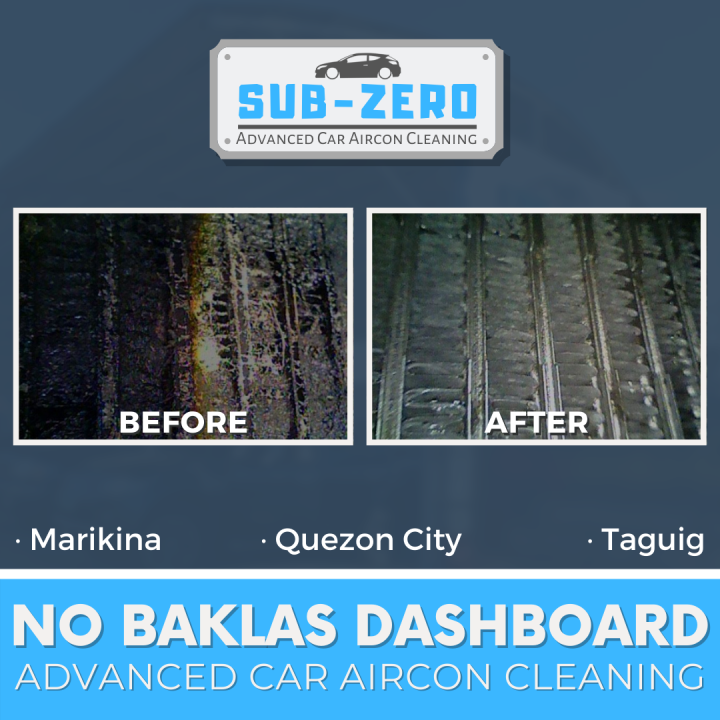 No Baklas Dashboard Advanced Car Aircon Cleaning Lazada PH