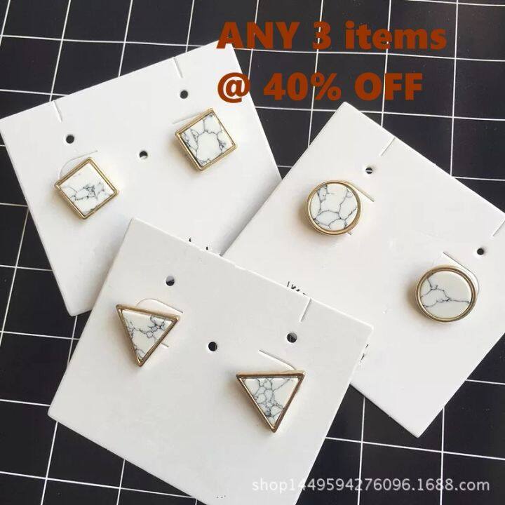 Cute simple hot sale stud earrings