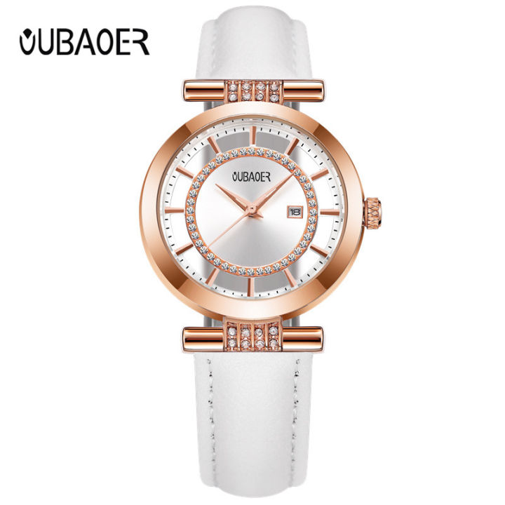 oubaoer-นาฬิกาข้อมือควอตซ์นาฬิกาข้อมือหรูหราสำหรับผู้หญิง-femme5ชุดชุดนาฬิกาข้อมือสตรีนาฬิกาแฟชั่นสุภาพสตรีใหม่