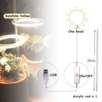 Timming Switch 5V Usb Angel Ring Plant Light สำหรับ Succulent Full Spectrum Led Phyto โคมไฟซันไชน์ในร่มดอกไม้ Growth ต้นกล้า