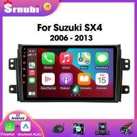 รถยนต์วิทยุ Android Srnubi สำหรับ Suzuki SX4 2006-2013 Fiat Sedici 2005-2014เครื่องเล่นภาพเคลื่อนไหวหลายชนิด2Din Carplay เสียงสเตอริโอไร้สาย