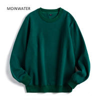 MOINWATER Women New Fleece Warm Hoodies Lady Casual Streetwear Sweatshirt Female Thick Tops Outerwear for Winter MH2013