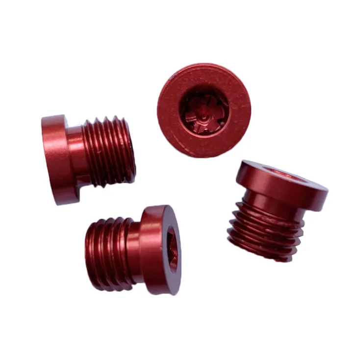 4pcs Aluminum Bicycle Bolt For V Brake Hole V Brake Boss Cantilever