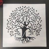 แม่พิมพ์ดอกบัวงานฝีมือ Diy ขนาด30*30ซม. (เทมเพลต) สำหรับภาพวาด Stencils การ์ดกระดาษนูนอัลบั้มรูปอุปกรณ์สำหรับตัดผนังผ้า N114สมุดภาพ