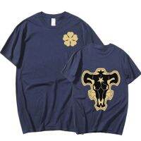 Summer hot mens T-shirt Black Shamrock double-sided printed anime T-shirt Harajuku Graphic Street Cool T-shirt Top T-shirt XS-4XL-5XL-6XL