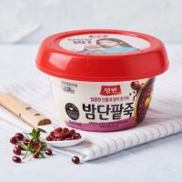 ?Promotion?  양반 밤단팥죽 โจ๊กถั่วแดงและเกาลัด Dongwon Yangban Rice Porridge Chestnut Sweet Red Bean 285g?