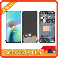 AMOLED ของแท้สำหรับ Xiaomi Redmi K30ชิ้นส่วนจอสัมผัสแอลซีดีของเครื่องแปลงดิจิทัล M2006J10C พิเศษสำหรับจอแสดงผล K30Ultra Redmi