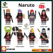Đồ chơi lắp ráp mô hình minifigures non lego anime Naruto WM6106 mô hình