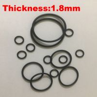 120pcs 40x1.8 40*1.8 42.3x1.8 42.3*1.8 ID*Thickness Black NBR Nitrile Chemigum Rubber Washer O-Ring Oil Seal O Ring Gasket Gas Stove Parts Accessories