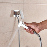 Brass Shower Tap Bidet Faucet Washer Mixer Muslim Shower Ducha Higienica Cold &amp; Hot Water Mixer Crane Square Shower Spray