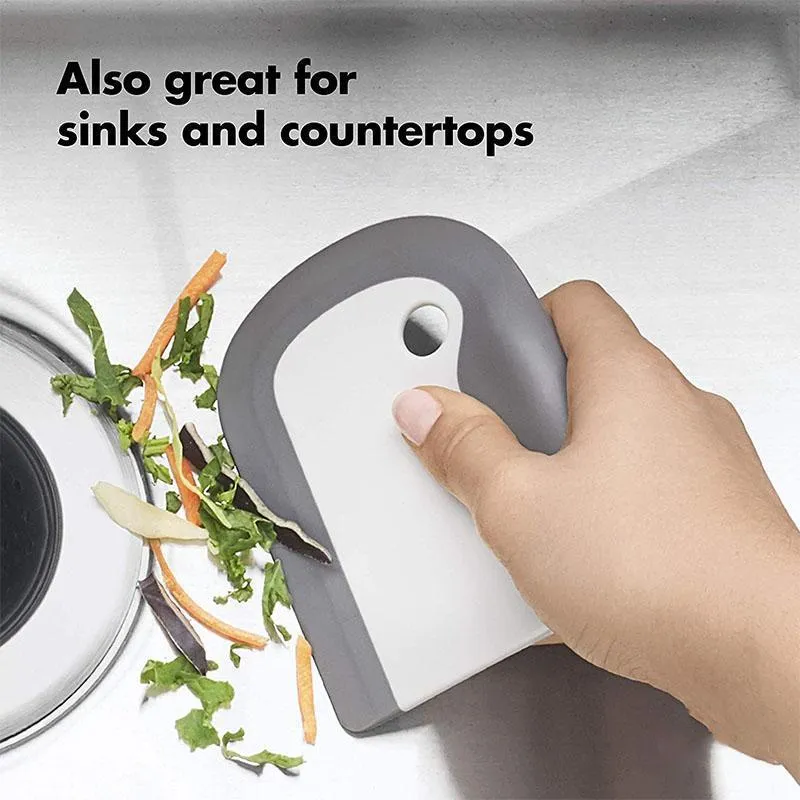 Multipurpose Kitchen Sink Squeegee Cleaner Countertop Brush Wiper