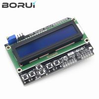 1PCS LCD Keypad Shield LCD1602 LCD 1602 Module Display For Arduino ATMEGA328 ATMEGA2560 raspberry pi UNO blue screen WATTY Electronics