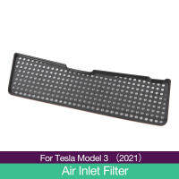 Tesla Model 3 2021 Melt-Blown Air Filter For Car Air Flow Vent Cover Trim Auto Accessories Anti-Blocking Intake Protection