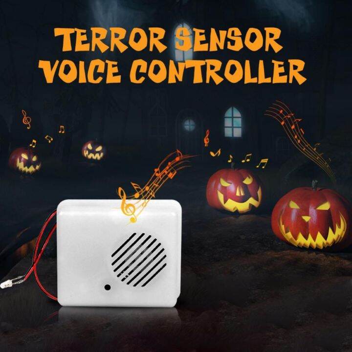 MUNG Halloween Halloween Sound Sensor ABS LED Voiceactivated Scary