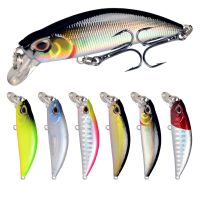 {:“》 -- 1ชิ้นเหยื่อล่อปลาเทราท์5.5ซม. 5กรัมเหยื่อแข็งพลาสติกเทียม Jerkbait Crankbait เบสอุปกรณ์ตกปลา