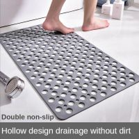 【LZ】 Bath Tub Shower Mat Non Slip Bath Mats for Shower Tub Anti Slip Shower Mat with Drain Hole and Large Suction Cups27.5 X 15 Inch