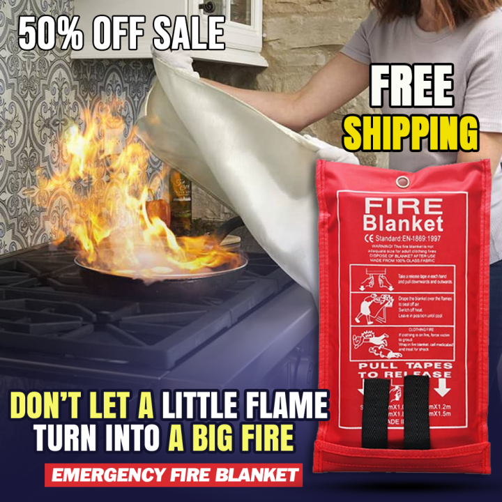 Buy 1 Take 1 Emergency Fire BlanketFire Extinguisher Blanket