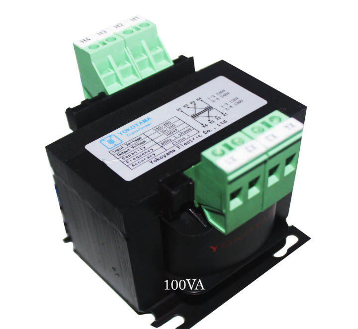 Stepdown Control Transformer 100VA, Input Voltage 240V/480V. Class 1