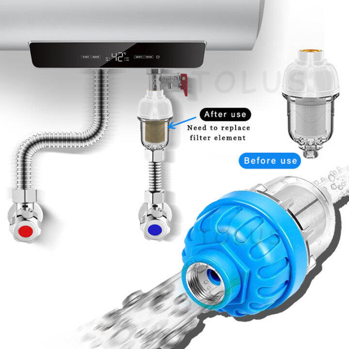 Purifier Washing Machine Rain Shower Front Water Heater Unibody Filter