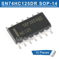 10pcs HC125 SOP-14 74HC125D 74HC125 SOP14 SN74HC125DR SN74HC125 SOP SMD 4-way Bus Buffer Gate Logic Chip IC new original