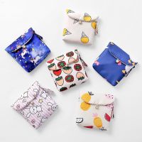 Women Travel Sanitary Bag Napkin Towel Storage Bag Cotton Sanitary Pad Pouch Coin Purse Credit Card Bag