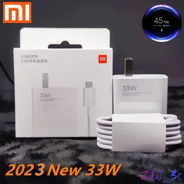 Original 33W Pd Charger for Xiaomi Turbo Charger Adapter EU Us Plug Fast USB  C Charge Cable for Original Mi12 11PRO Ultra Note 10 9 Phone Block - China  33W Charger for